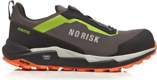 Afbeelding laden in galerijviewer, No risk athletic low fls orange green 1219.06 s3l | zwart | maat 43 - 5607421135431