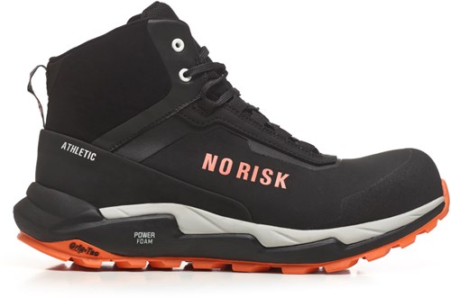 Chargez l'image dans la visionneuse de la galerie, No risk athletic mid stx orange 1019.15 s7l | zwart oranje | maat 44 - 00.071.066.44
