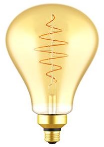 Afbeelding laden in galerijviewer, Enzo nordlux led a160 e27 8,5-48w 2000k filament spiraal gold dimbaar - 2760190