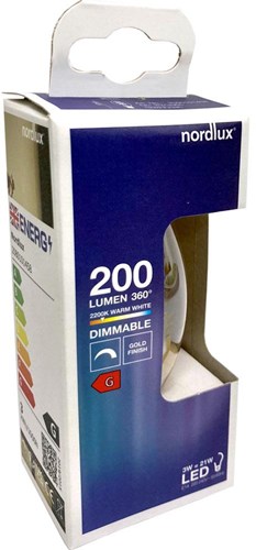 Chargez l'image dans la visionneuse de la galerie, Enzo nordlux led kaars e14 3-15w 2000k filament gold spiraal dimbaar - 2760000