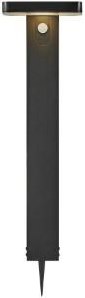 Afbeelding laden in galerijviewer, Enzo nordlux led solar tuinlamp op spie rica 5w 3000k zwart 60cm - 4802810