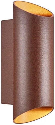 Chargez l'image dans la visionneuse de la galerie, Enzo nordlux wandlamp nico rond 2x gu10 roest ip54 - 4800916
