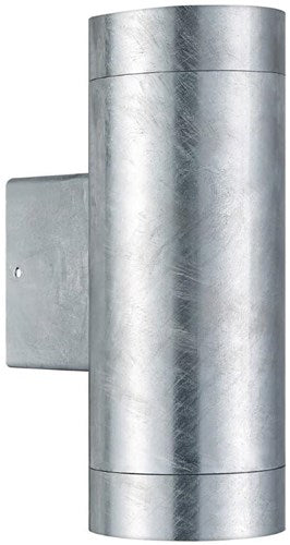 Chargez l'image dans la visionneuse de la galerie, Enzo nordlux wandlamp tin maxi double 2x gu10 verzinkt ip54 - 4800938