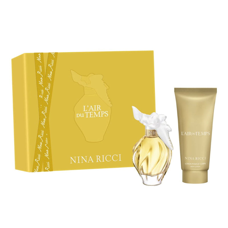 Load image into Gallery viewer, Nina ricci l'air du temps geschenkset eau de toilette 50ml + bodylotion 75ml dames