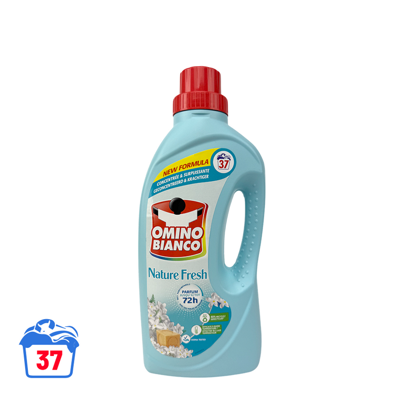 Cargue la imagen en el visor de la galería, Omino bianco wasmiddel nature fresh 1480ml