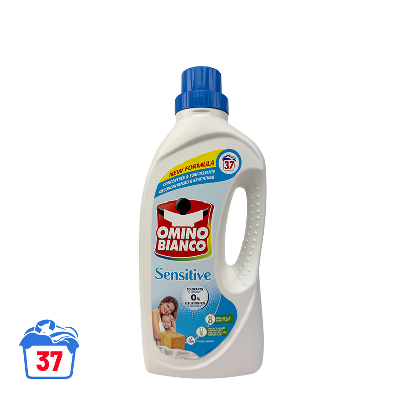 Laden Sie das Bild in Galerie -Viewer, Omino bianco wasmiddel sensitive 1480ml