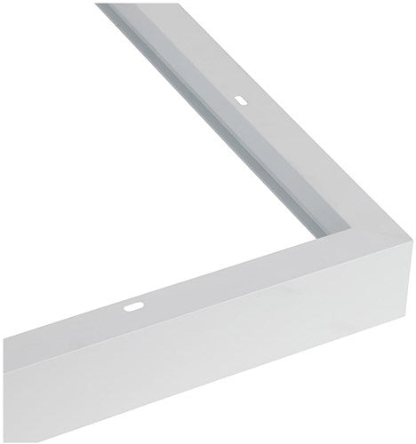 Cargue la imagen en el visor de la galería, Enzo opbouwframe voor led paneel 60x60x5cm wit - 5417881