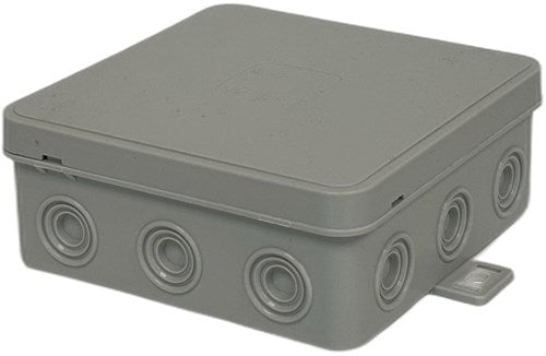 Cargue la imagen en el visor de la galería, Enzo orno kabeldoos ip54 grijs vierkant 100x100x41mm - 4034058
