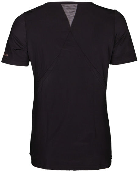 Load image into Gallery viewer, Papillon Fitness shirt s sl v-neck dames zwart maat XXL