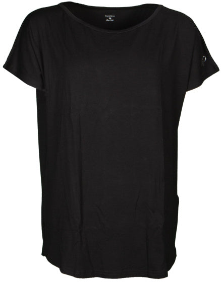 Load image into Gallery viewer, Papillon Sportshirt ronde hals dames zwart maat S