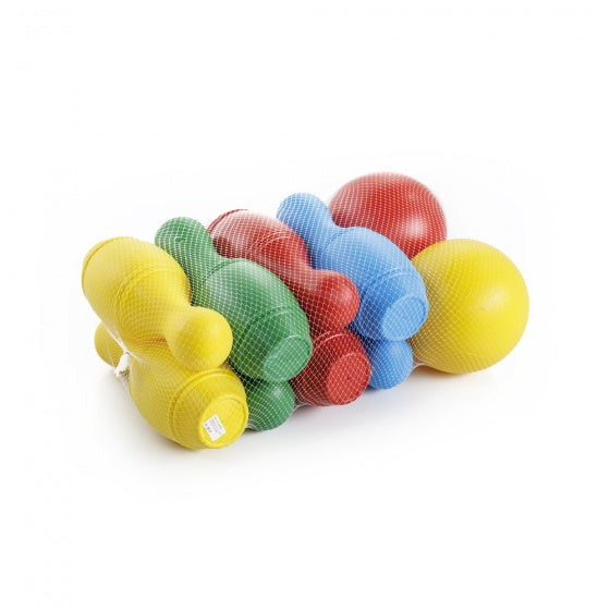 Load image into Gallery viewer, Paradiso toys Kegelspel 10-delig 31 cm multicolor