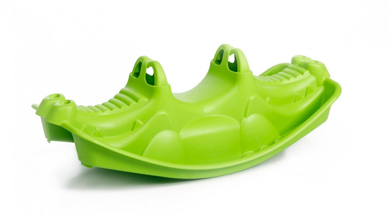 Load image into Gallery viewer, Paradiso toys krokodil schommelwip 101 cm junior groen