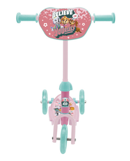 Load image into Gallery viewer, 3-wiel kinderstep meisjes roze lichtblauw