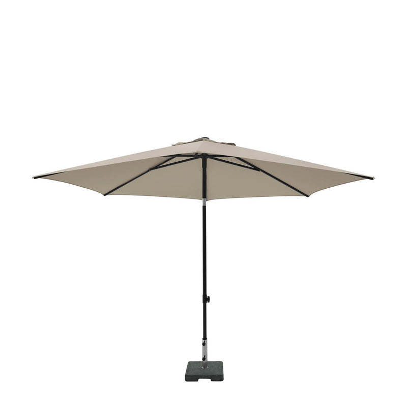 Chargez l'image dans la visionneuse de la galerie, Madison parasol elba push-up rond 300 cm met tilt-functie 100%pol ecru