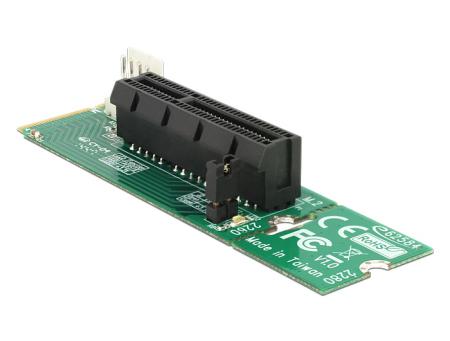 Load image into Gallery viewer, M.2 ngff naar 4x pci express + 4-polig molex adapter