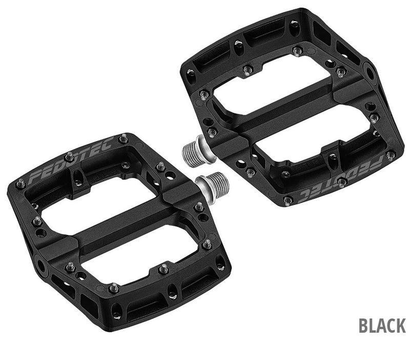 Laden Sie das Bild in Galerie -Viewer, Pedotec thunder 180 nylon flat platform pedals