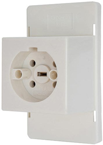 ギャラリービューアに画像をロードする, Enzo perilex deksel met perilex stopcontact voor lasdoos creme power - 4047815