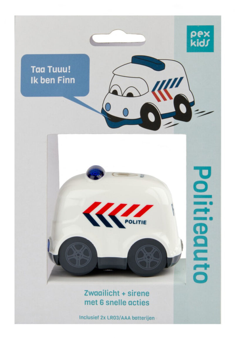Load image into Gallery viewer, Toeter Pexkids Politieauto Finn