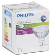 ギャラリービューアに画像をロードする, Philips corepro ledspotlv 5-35w 827 mr16 36gr led3517