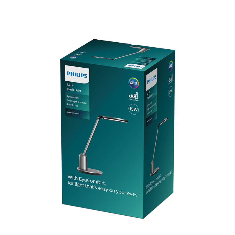 Chargez l'image dans la visionneuse de la galerie, Philips desk light led dsk602 antraciet