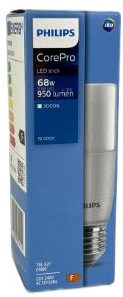 Afbeelding laden in galerijviewer, Philips led buislamp t38 e27 9,5-68w 3000k mat - led3250