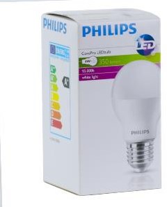 Afbeelding laden in galerijviewer, Philips led gls e27 5-32w 3000k mat - led3356