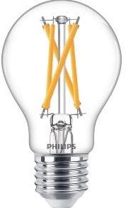Cargue la imagen en el visor de la galería, Philips led lamp transparant - 60 w - e27 - dimbaar warmwit licht