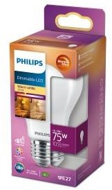 Afbeelding laden in galerijviewer, Philips led gls e27 7,2-75w filament mat warmglow blister - 5102524