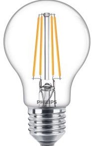Afbeelding laden in galerijviewer, Philips led lamp transparant - 60 w - e27 - warmwit licht