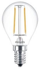 Load image into Gallery viewer, Philips led kogel e14 2-25w 2700k filament helder blister - 5101502