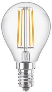 ギャラリービューアに画像をロードする, Philips led kogel e14 4,3-40w 2700k filament helder - led3738