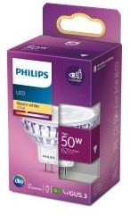 Afbeelding laden in galerijviewer, Philips led spot mr16 gu5.3 12v 7-50w 2700k blister - 5104262