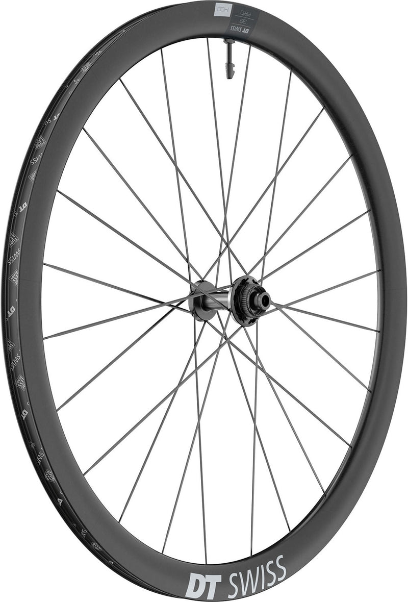 ギャラリービューアに画像をロードする, Dt swiss arc 1400 dicut® 38 28 cl carbon front wheel