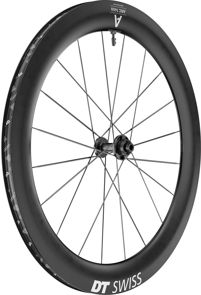 ギャラリービューアに画像をロードする, Dt swiss arc 1400 dicut® 65 28 disc cl carbon front wheel