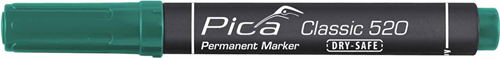 Load image into Gallery viewer, Pica 520 36 permanent marker | 1-4mm | rond | groen | 10 stuks - pi52036