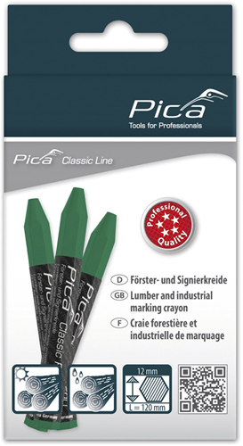 Load image into Gallery viewer, Pica 590 36 markeerkrijt pro | 12x120mm | groen | 12 stuks - pi59036
