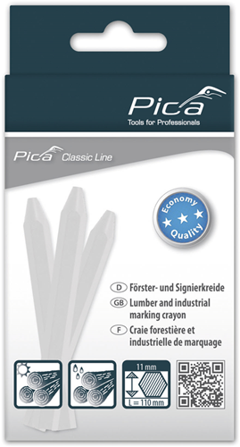 Load image into Gallery viewer, Pica 591 52 markeerkrijt eco | 11x110mm | wit | 12 stuks - pi59152