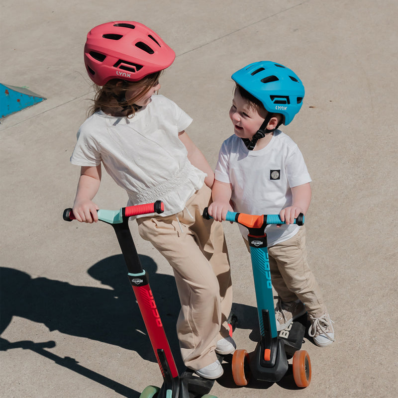 Load image into Gallery viewer, Lynx fietshelm kidz s