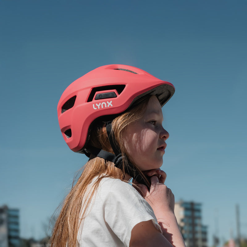 Load image into Gallery viewer, Lynx fietshelm kidz m