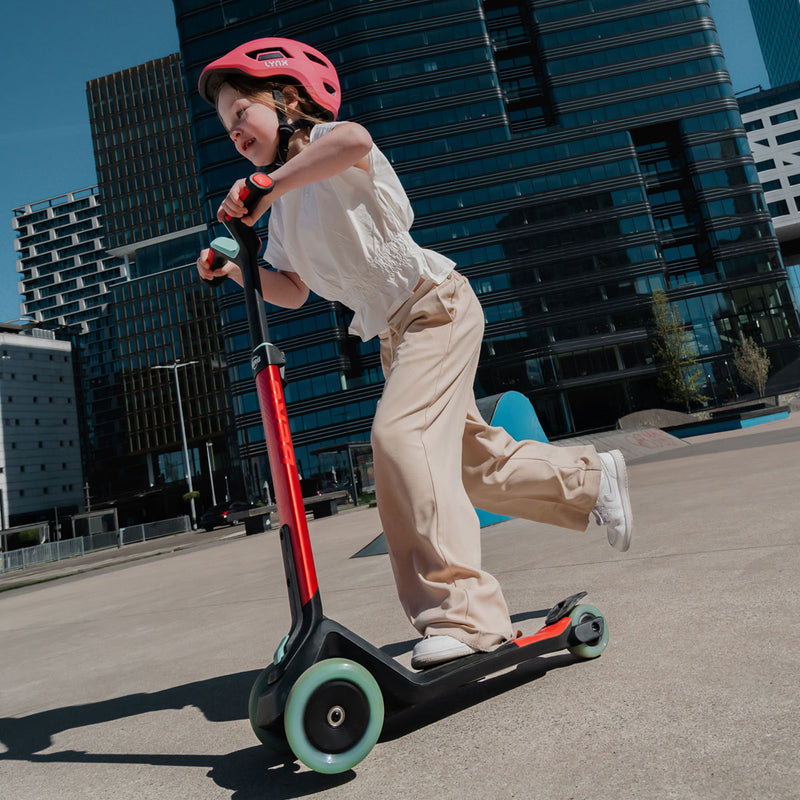 Load image into Gallery viewer, Lynx fietshelm kidz m