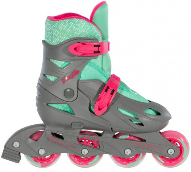 Load image into Gallery viewer, Playlife Inline skates Riddler hardboot 82A grijs maat 35-38