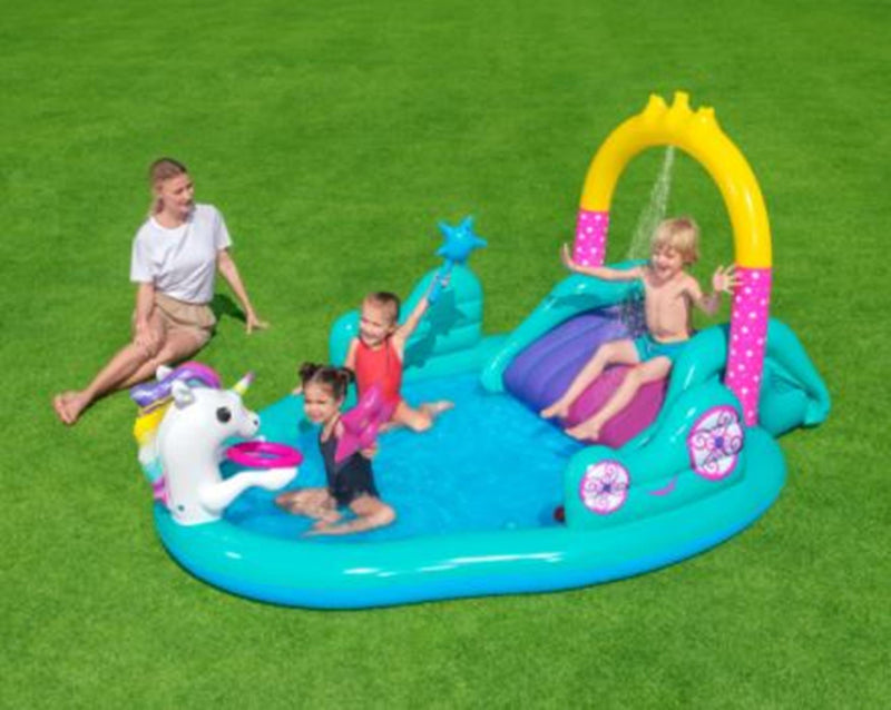 Load image into Gallery viewer, Bestway playcenter 274x198x137cm unicorn