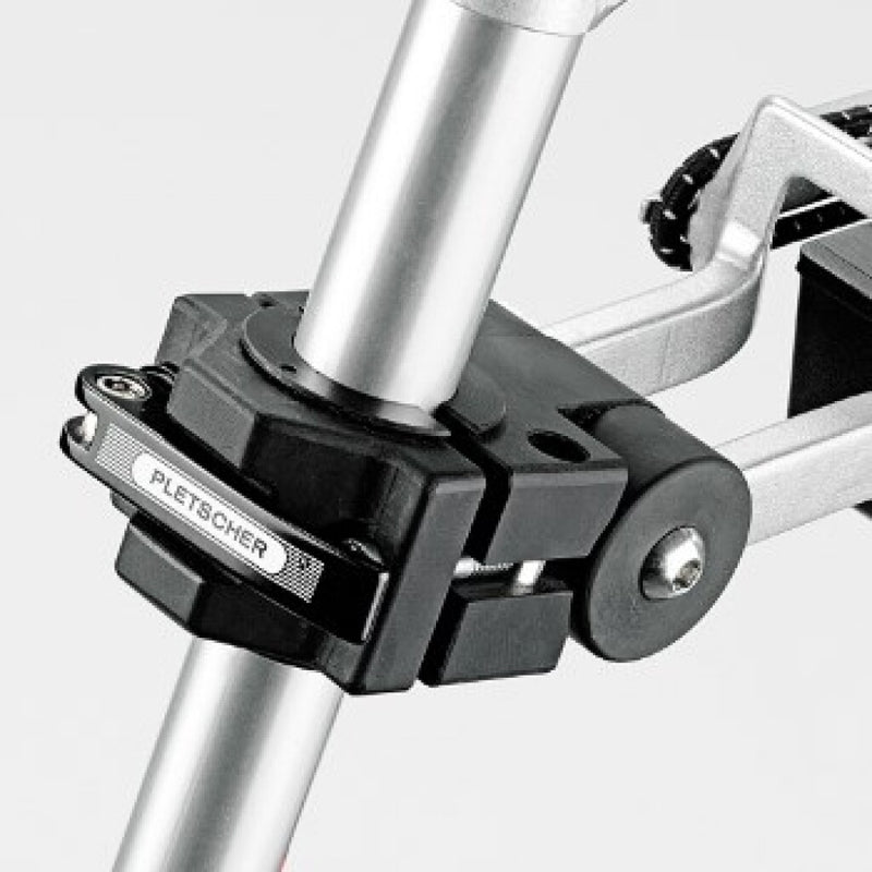 Load image into Gallery viewer, Pletscher zadelpendrager orion met opbergbox qr alu zilver