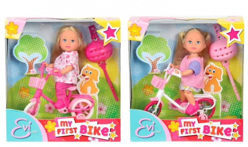 Load image into Gallery viewer, Diverse merken popje evi eerste fiets (2 ass.)