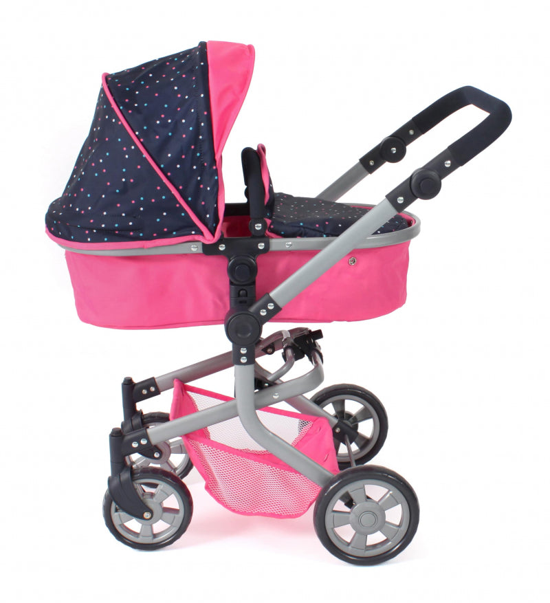 Load image into Gallery viewer, Bayer chic poppenwagen mika combi (confetti pink)