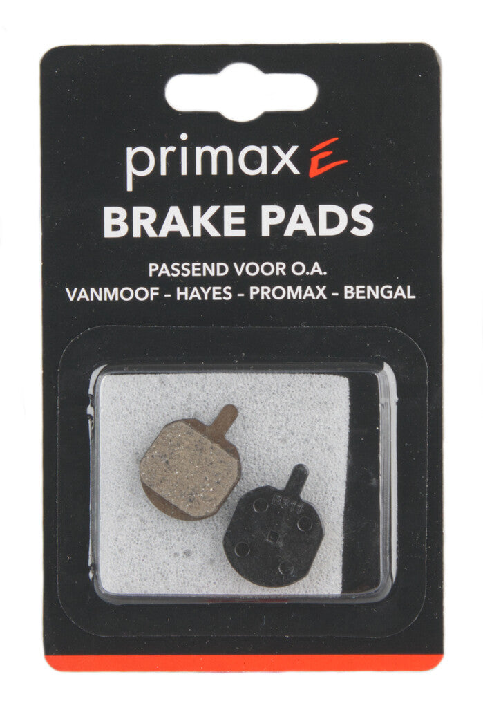 Afbeelding laden in galerijviewer, Primax e schijfremblokset hydraulisch vanmoof zwart