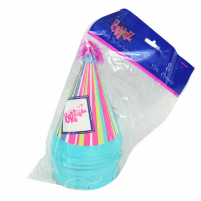 Load image into Gallery viewer, Bratz feesthoeden met elastiek 16 cm 8 stuks | 24 stuks