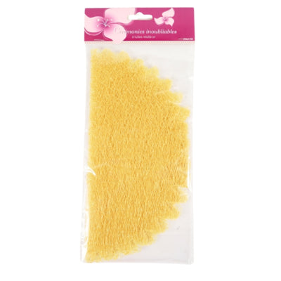 Load image into Gallery viewer, Geschenkverpakking tule geel 24 cm 6 stuks | 24 stuks