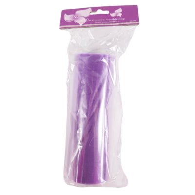 Laden Sie das Bild in Galerie -Viewer, Organza op rol paars 15 cm x 10 m | 24 stuks