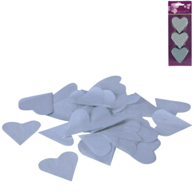 Cargue la imagen en el visor de la galería, Confetti hart blauw 100 g | 24 stuks